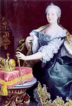 císařovna Marie Terezie, česká královna v letech 1743-1780