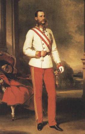 císař František Josef I., český král (nekorunovaný) v letech 1848-1916